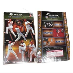 New Fathead St Louis Cardinals Team Wall Decal